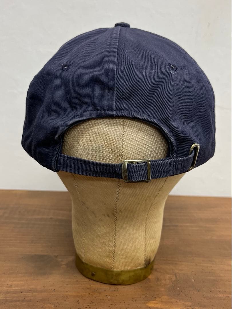90'S RALPH LAUREN ベースボールキャップ ネイビー USA製