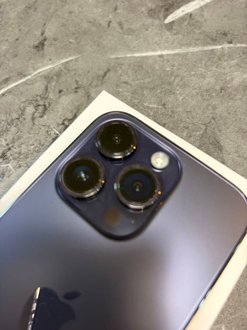 iPhone14 Pro128GB ディープパープル本体SIMフリー+箱＋付属品