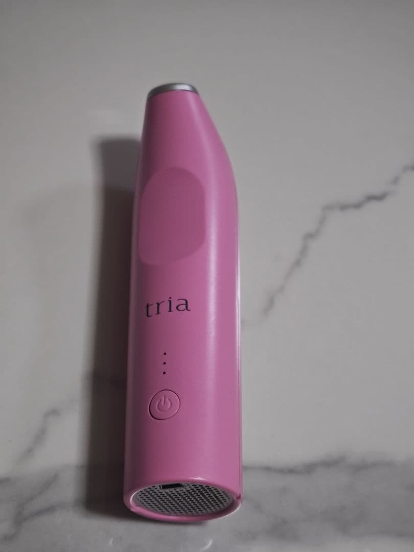 【ジャンク品】 トリア パーソナルレーザー脱毛器 プレシジョン ピンク