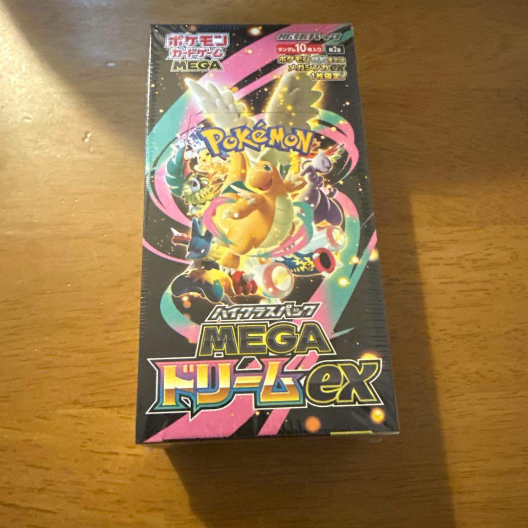 【新品・未開封】ポケモンカード　MEGAドリームex 1BOX シュリンク付き