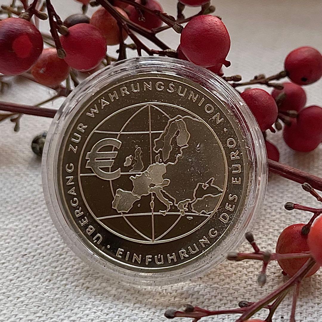 ドイツ ユーロ記念　10ユーロ 硬貨 2002年