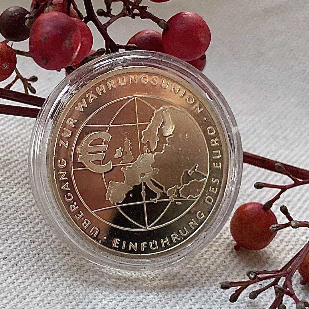 ドイツ ユーロ記念　10ユーロ 硬貨 2002年
