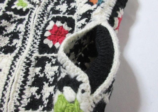 MacMahon Knitting Mills Vネック ジップ ベスト