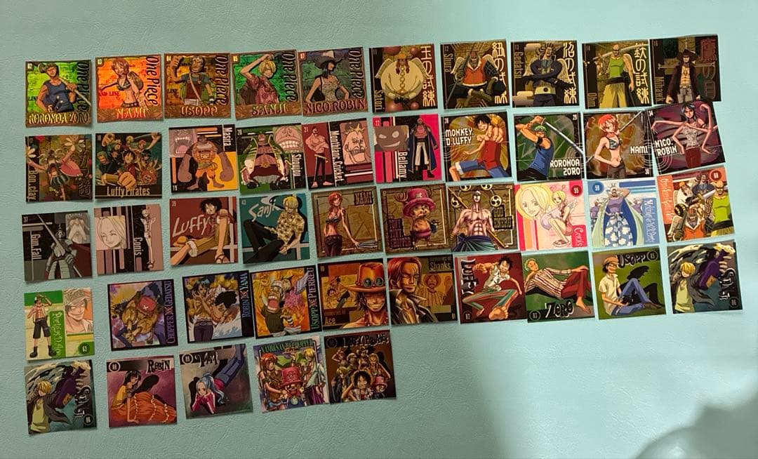 平成レトロ激レア　ワンピース　森永シール45枚セット