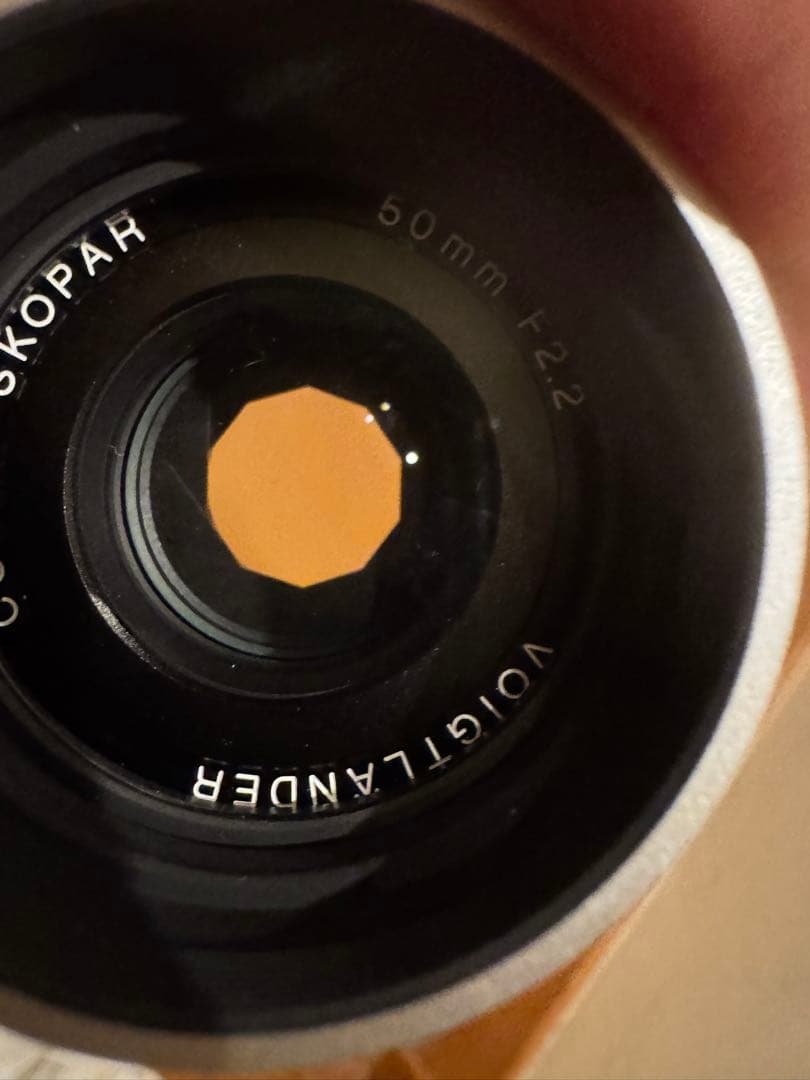 Voigtländer Color-Skopar 50mm f/2.2レンズ