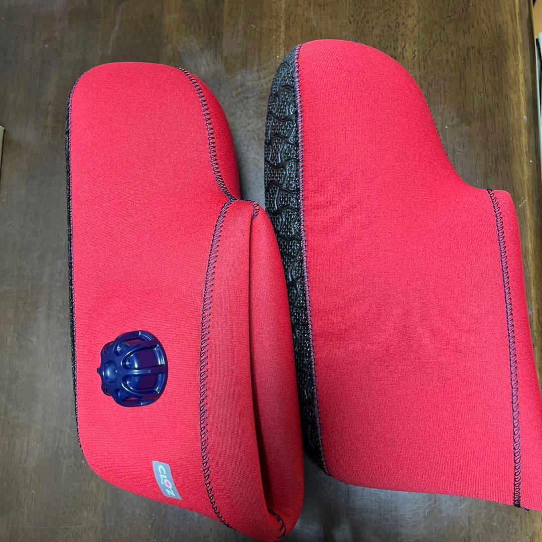 赤いネオプレン湯たんぽ