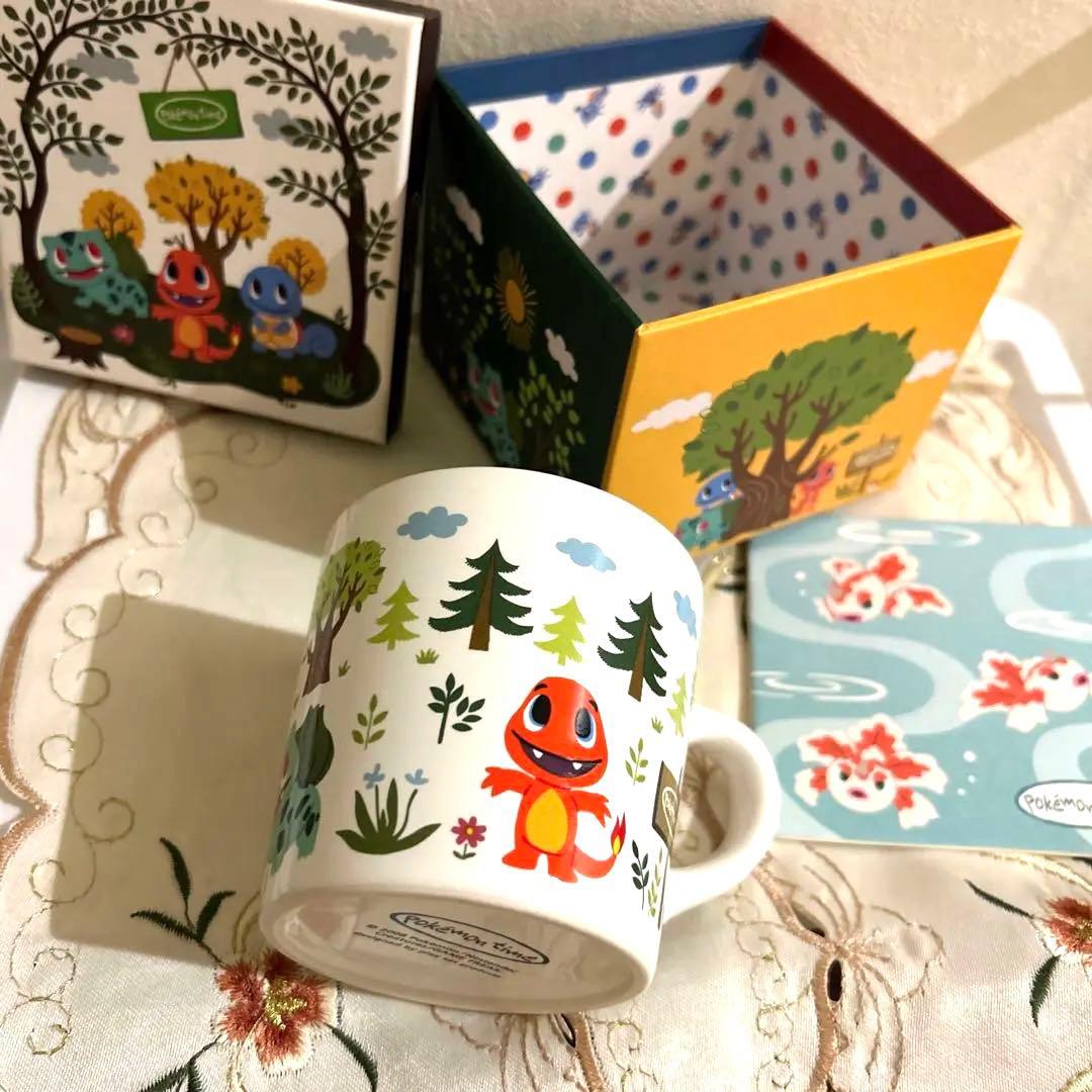 ポケモンタイム マグカップ 陶器製 2008年　希少pokémon time