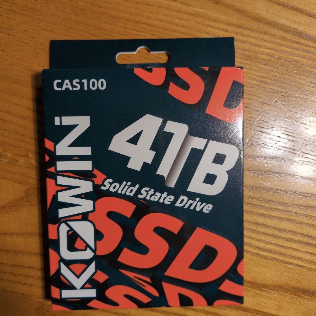 新品未使用 KOWIN SSD 大容量 4TB 値下げ交渉あり