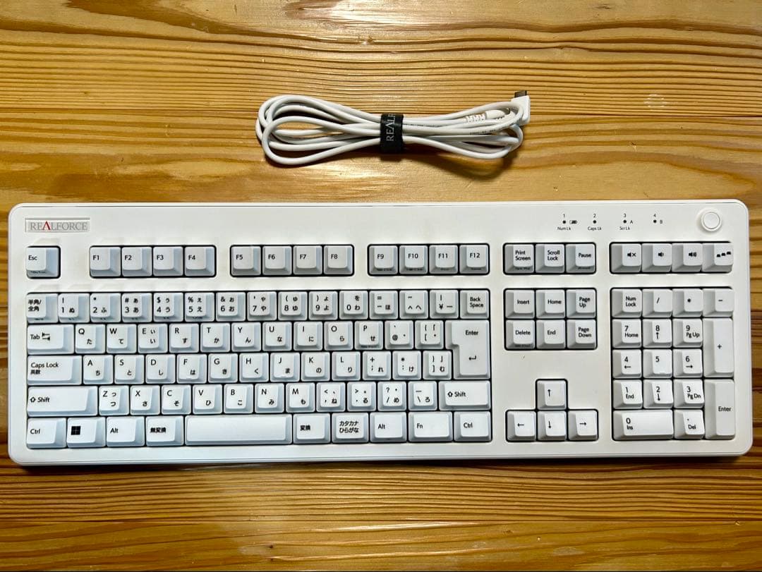 リアルフォース キーボードR3 R3HA21 ホワイト