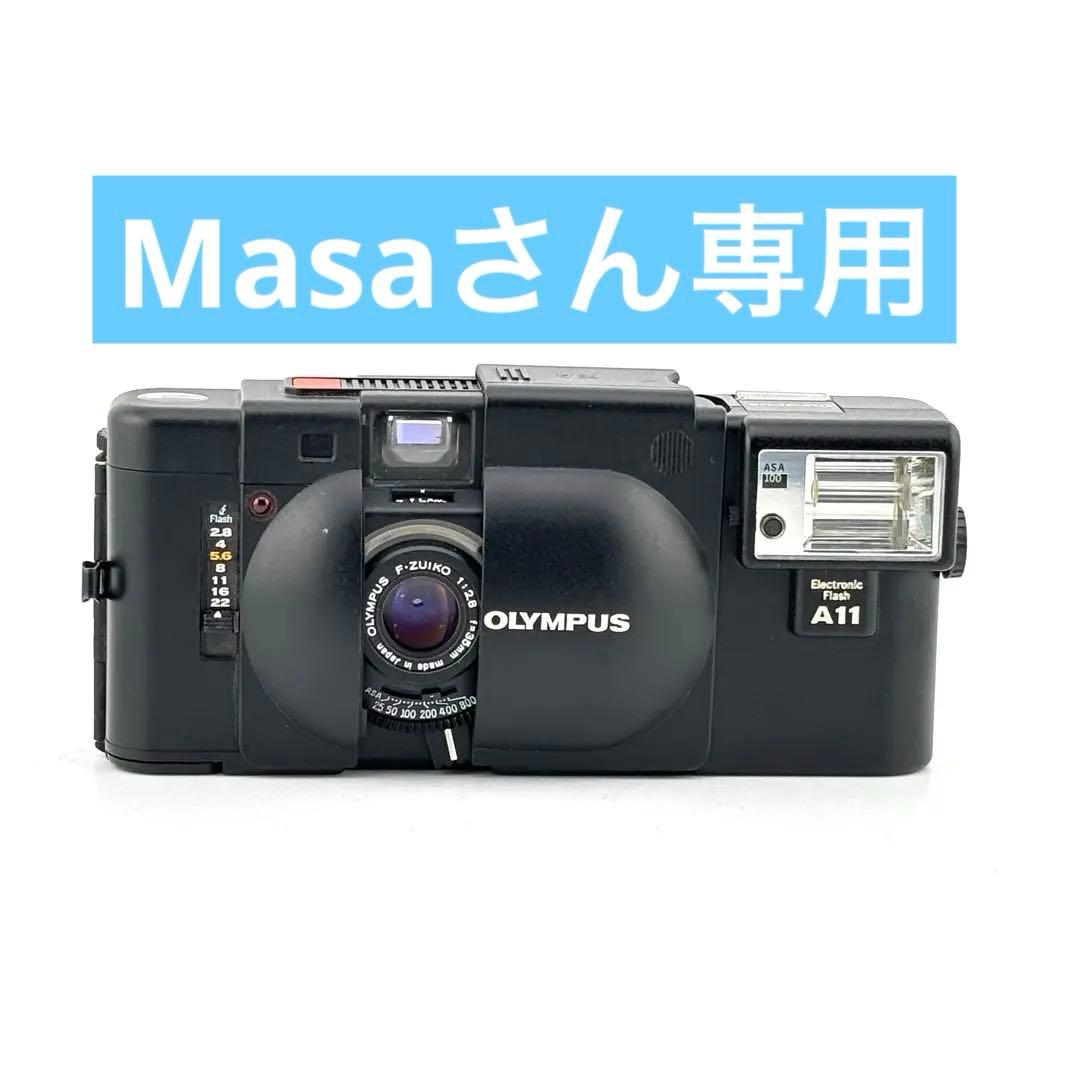 【完動品】OLYMPUS XA + A11 コンパクトフィルム 動作確認済