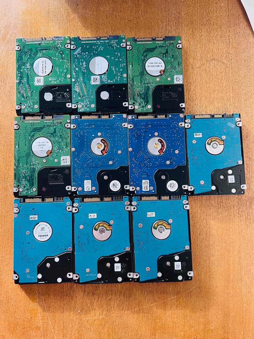 HDD 750GB×10個24時間以内に発送!⓵