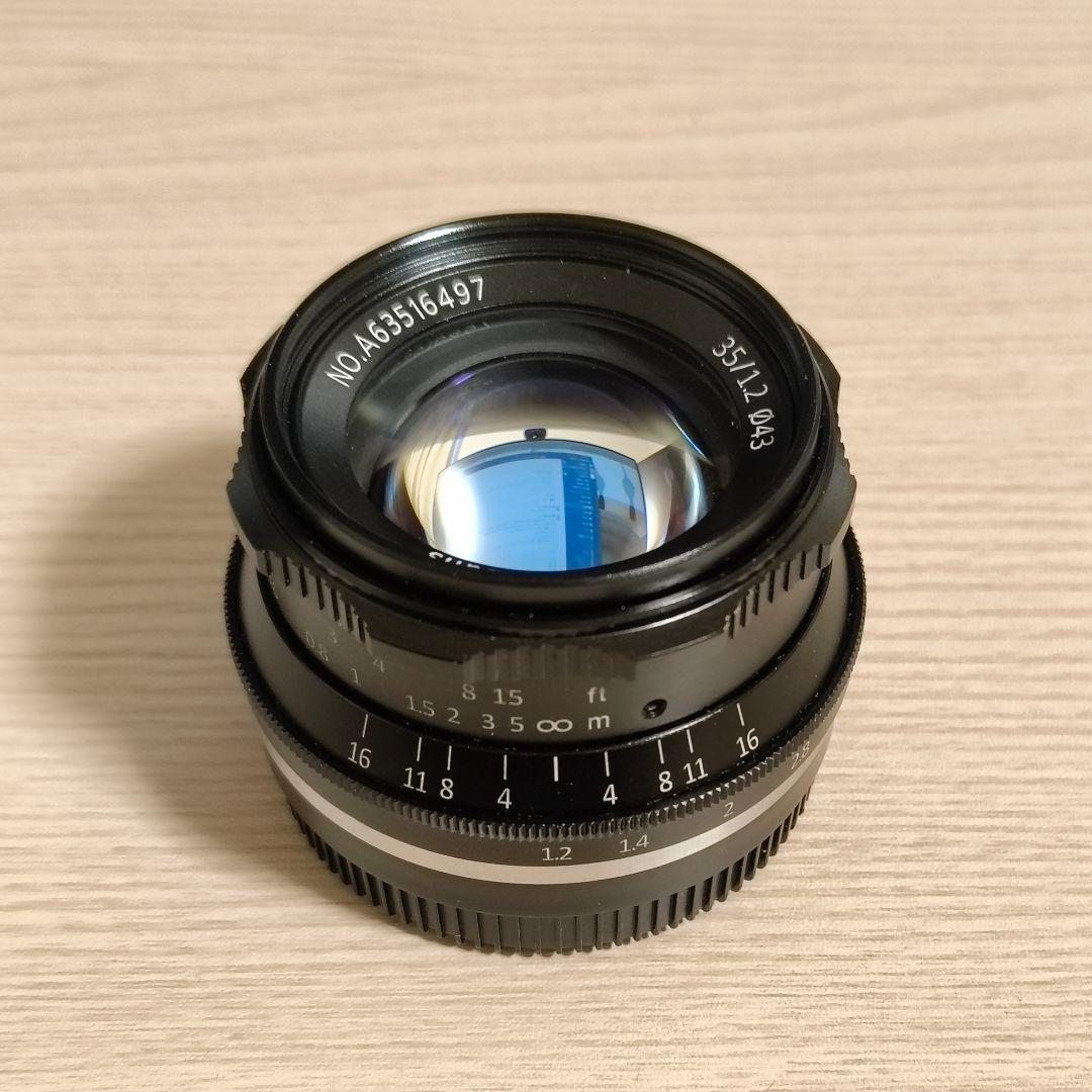 7artisans 35mm F1.2 Xマウント