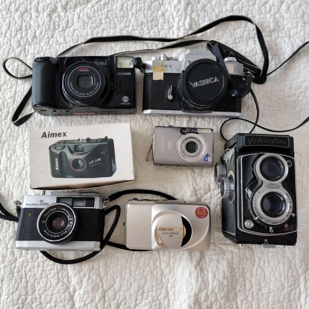 【まとめ売り】カメラ　6台　デジカメ1台　合計7台