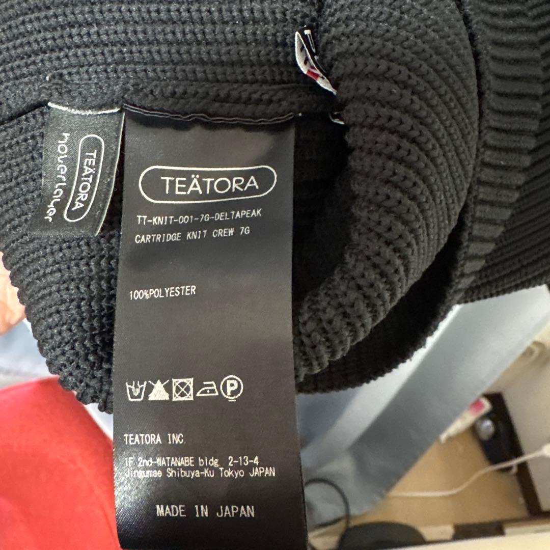 期間限定値下げ　teatora カートリッジニット　7g ブラック　サイズ4