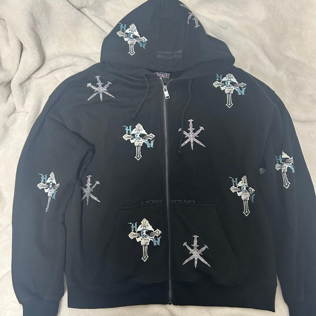hcw unknown London コラボ ジップパーカー Lサイズ