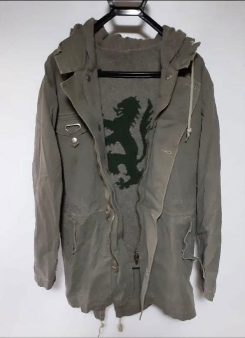 PRINGLE OF SCOTLAND 3WAY ミリタリーコート