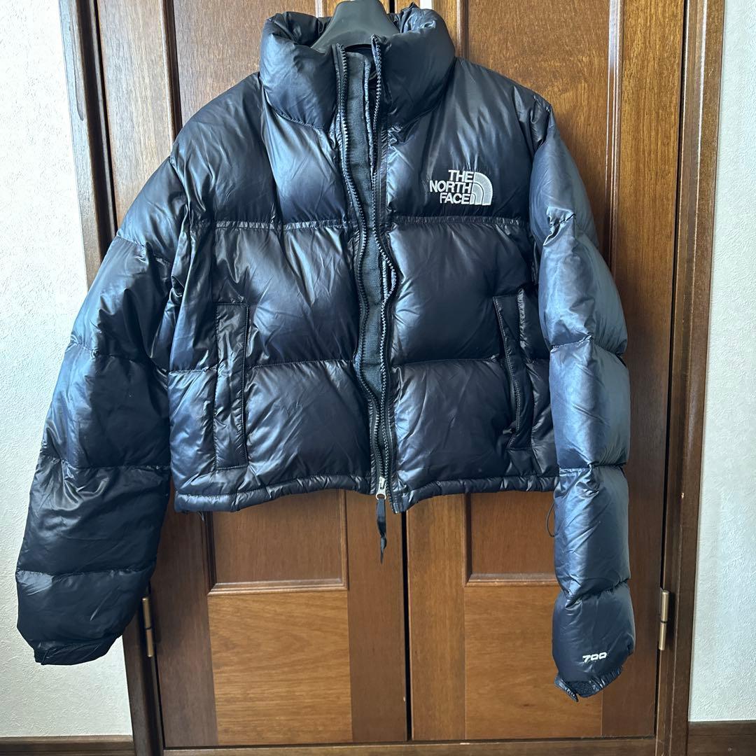 THE NORTH FACE ブラックショートダウンジャケット