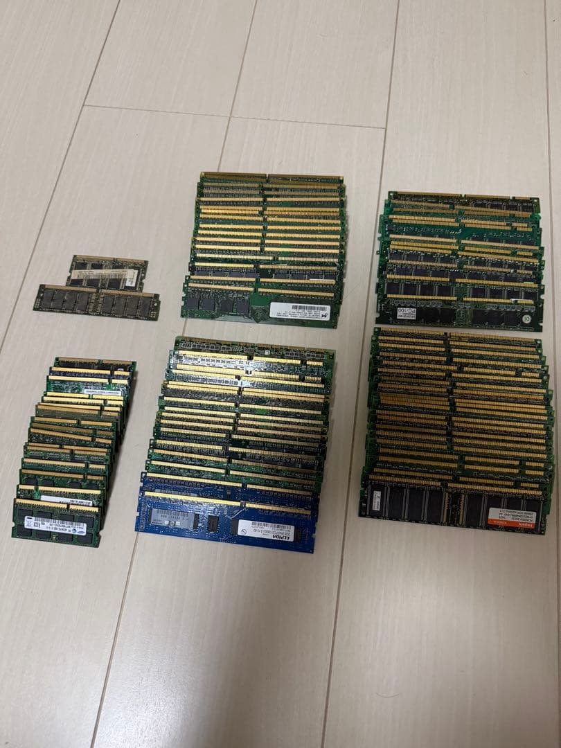メモリー　大量　ジャンク品　メモリ　PC パソコン部品
