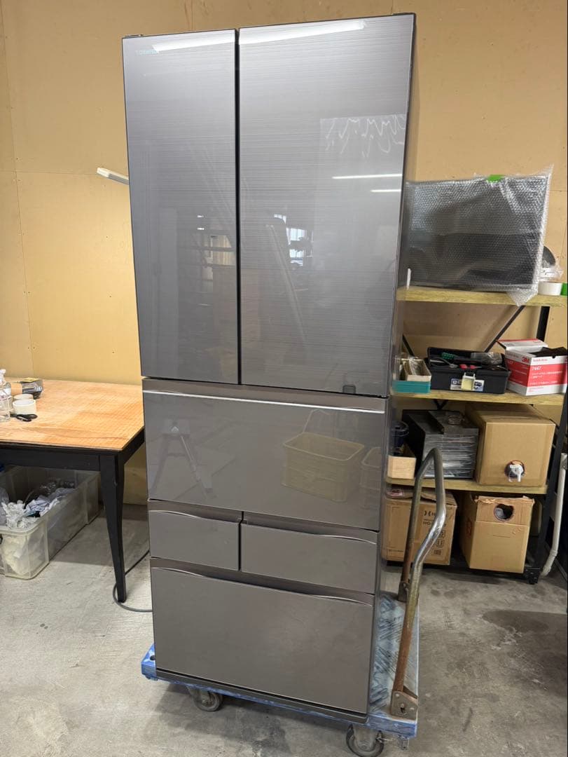 TOSHIBA GR-T600FZ(ZH) ノンフロン冷凍冷蔵庫