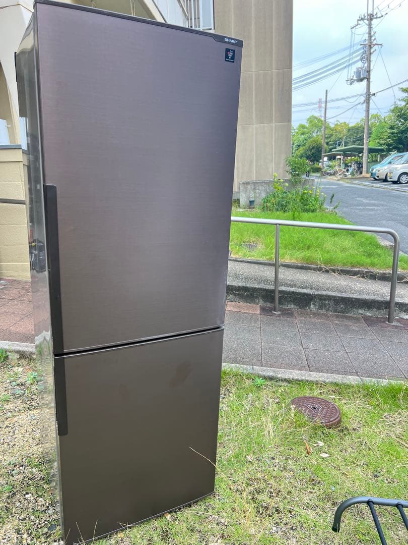 シャープ 2ドア 冷凍冷蔵庫 SJ-PD27C-T（271L・2017年製）