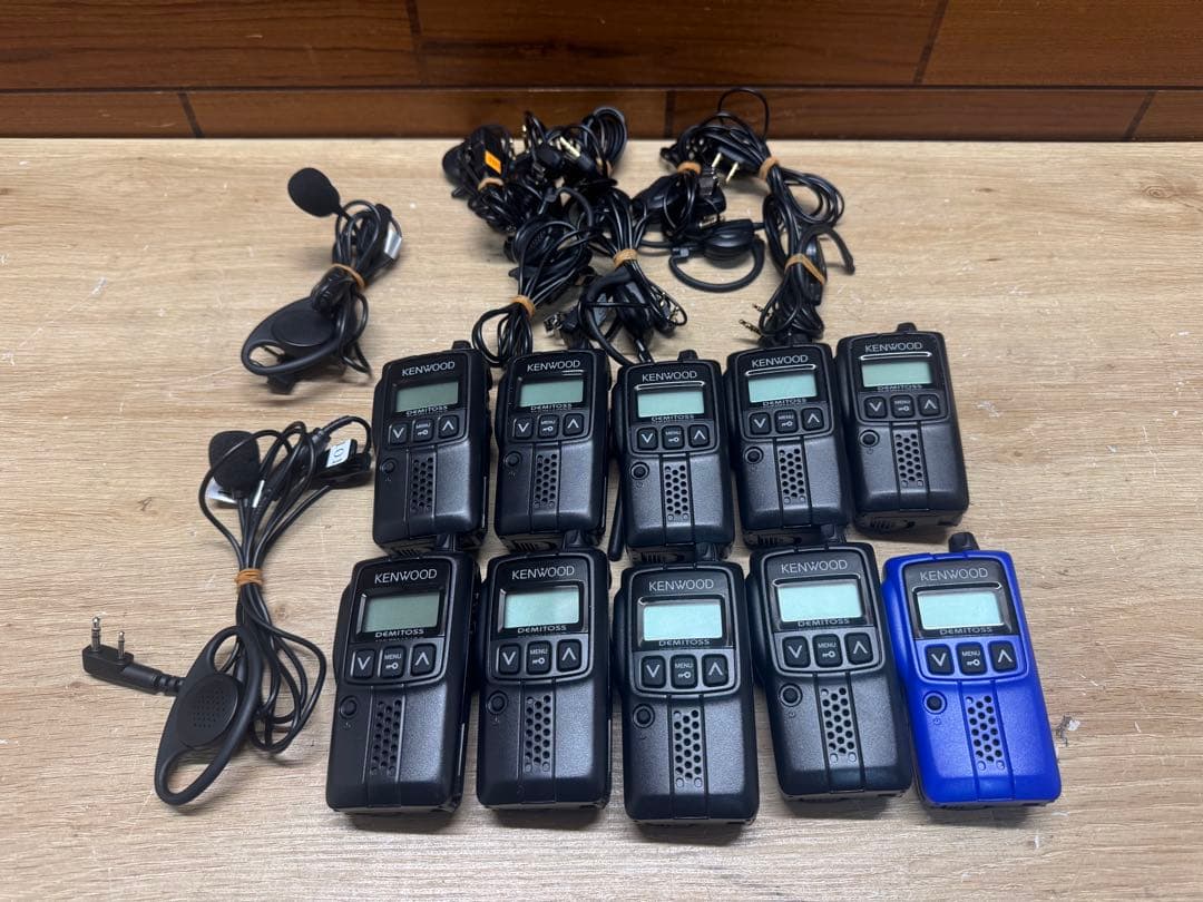 KENWOOD UBZ-EA20R トランシーバー3台セット中古品