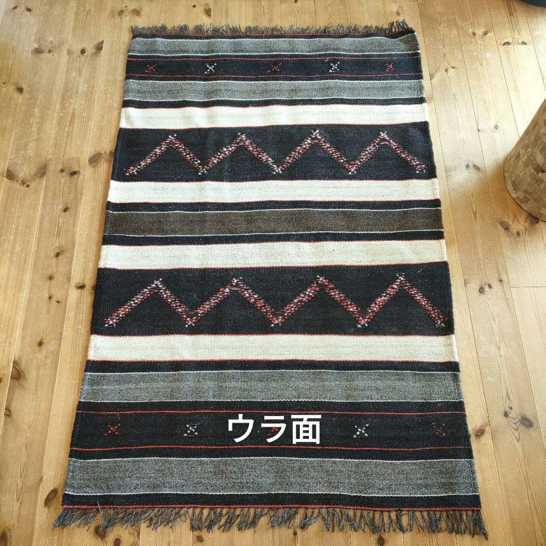 【最終値下げ】 80s ヴィンテージ アフガンラグ　キリム　トライバルラグ