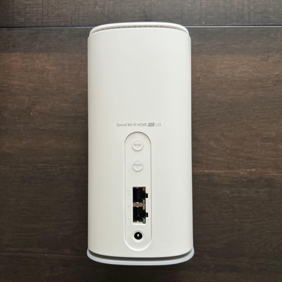 【美品 2025年4月購入】Speed Wi-Fi  5G L13