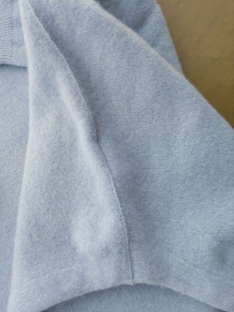 Noble ファインウールドルマンプルオーバー　パープル