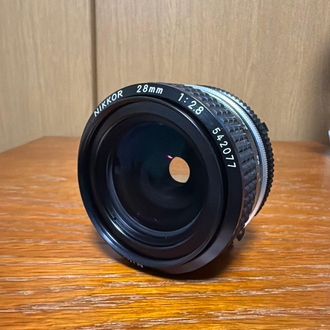 ★美品★Nikon 28mm F2.8 オールドレンズ