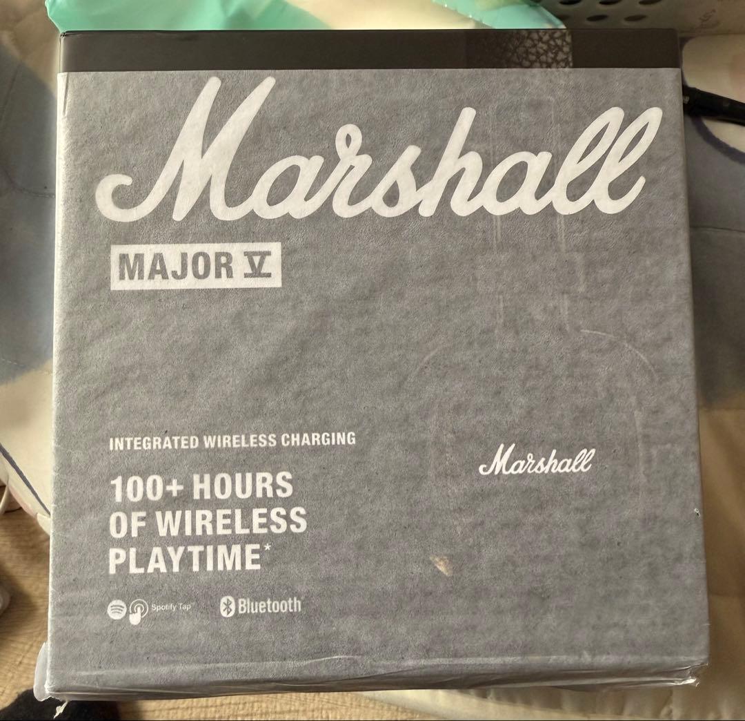Marshall Major V ワイヤレスヘッドフォン black 未開封