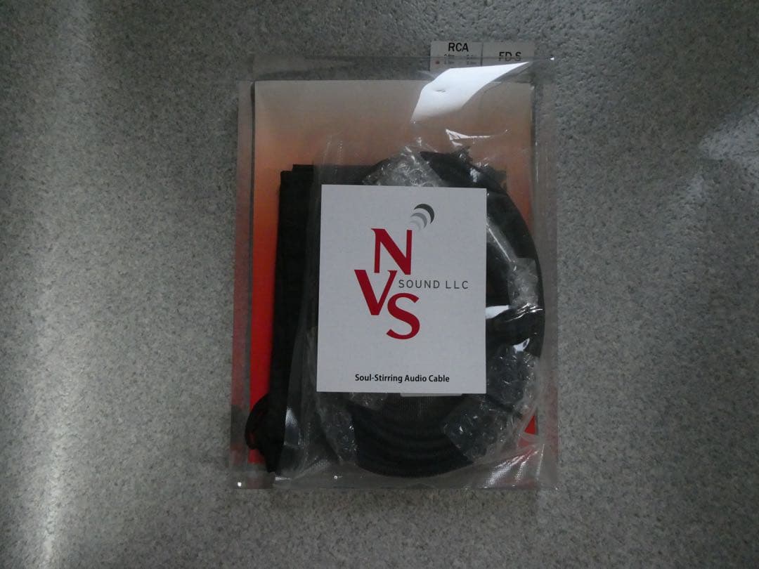 NVS Sound LLC RCAオーディオケーブル 1.5m FD-S