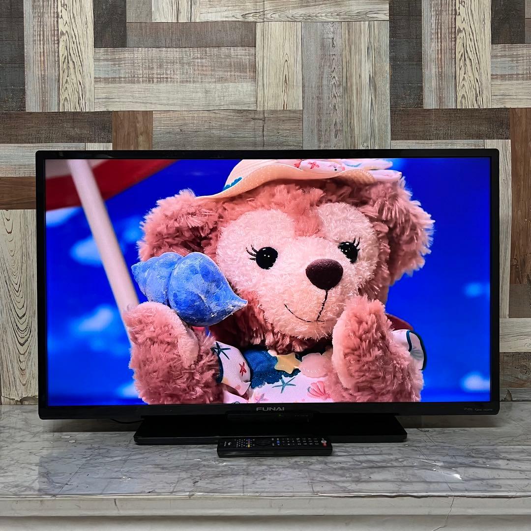 即日受渡❣️全国送料込FUNAI40V型地デジ.BS. CS録画機能搭載テレビ