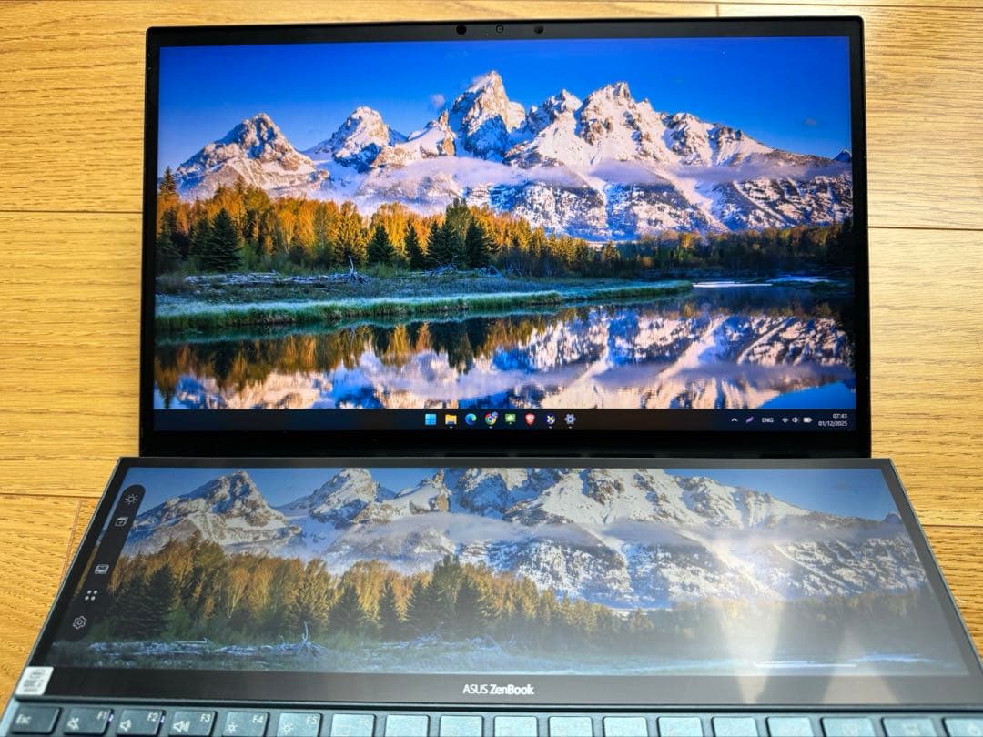 Windowsノート本体 ASUS ZenBook Duo UX481FLY