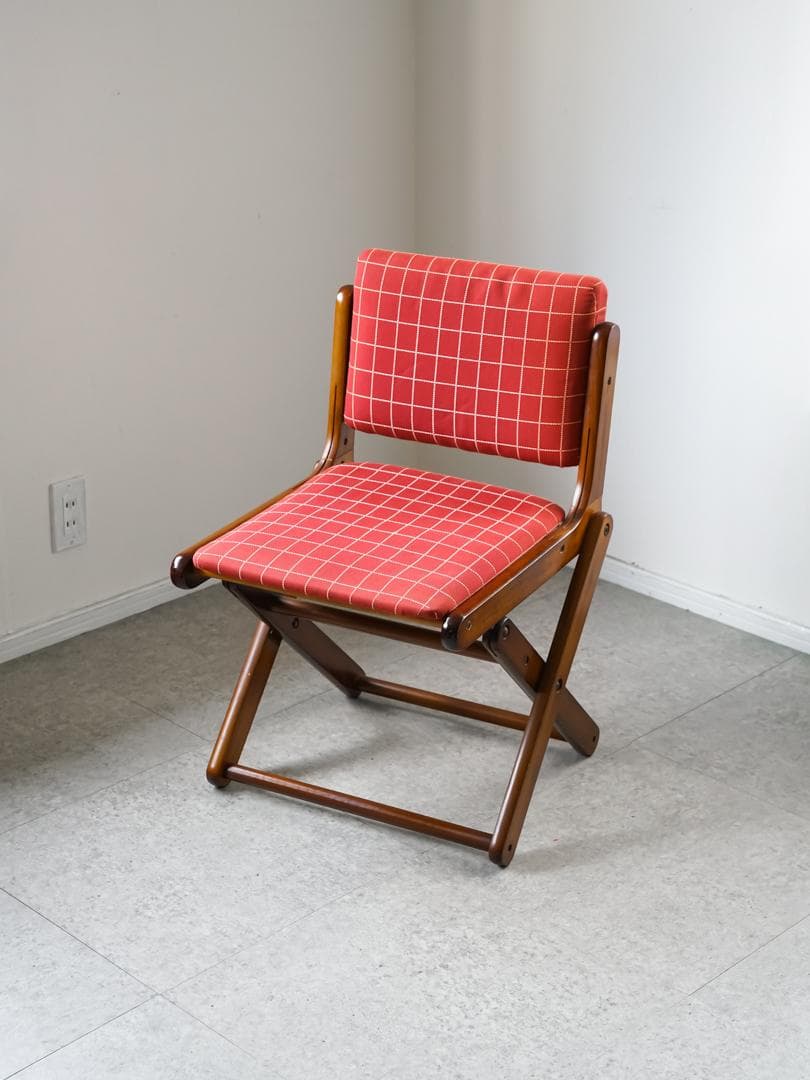 60-70's ヴィンテージ チェア 3段階昇降 レトロモダン