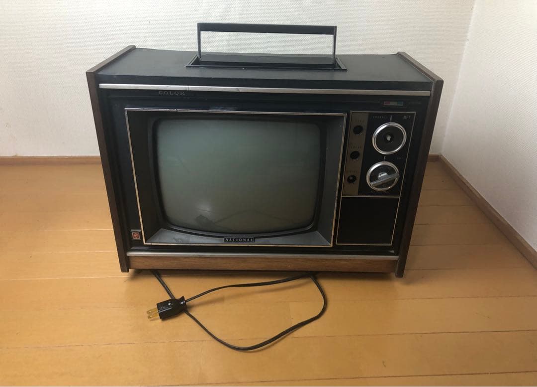 National ナショナル 真空管テレビ CT-31PU 通電OK ブラウン管