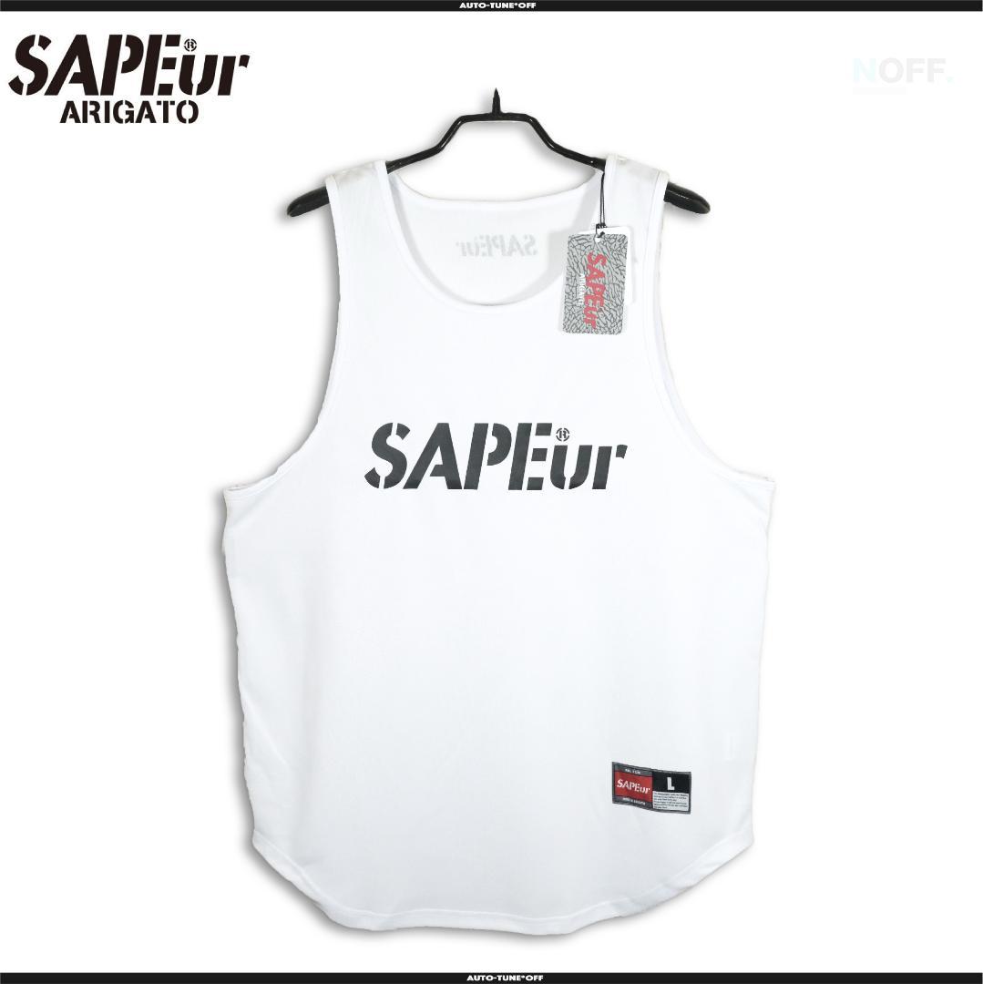 SAPEur サプール DRY BASIC TANK TOP WHITE L