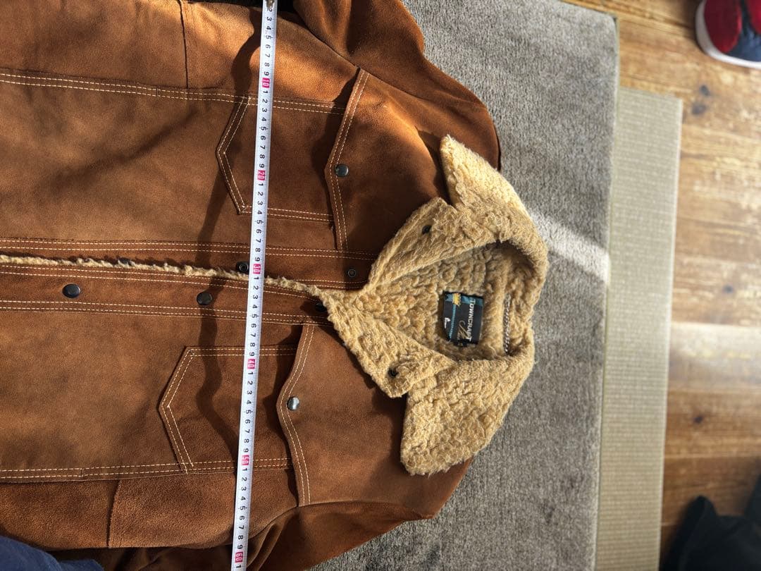 【希少】70s Towncraft Plus スエードランチコート 42 金タグ