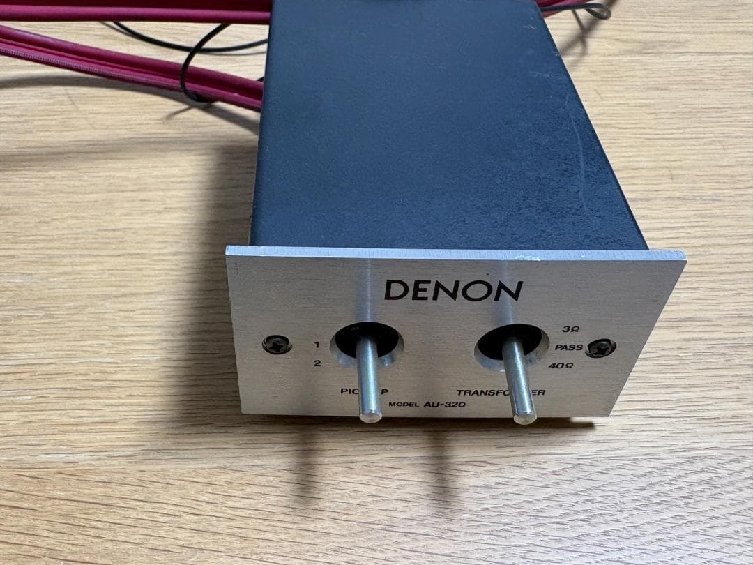 DENON AU-320 昇圧トランス 動作確認済み