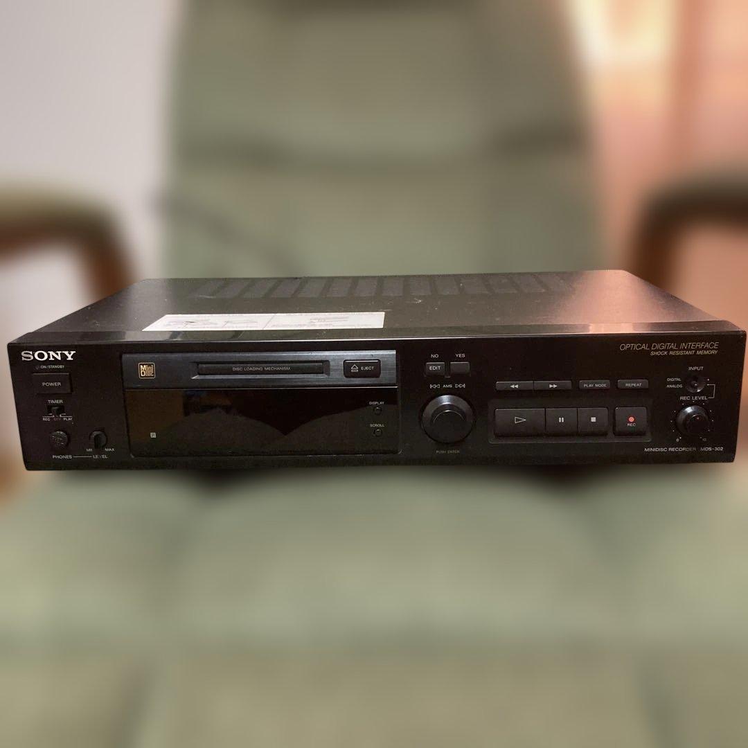 SONY MDプレーヤー　MDS-302
