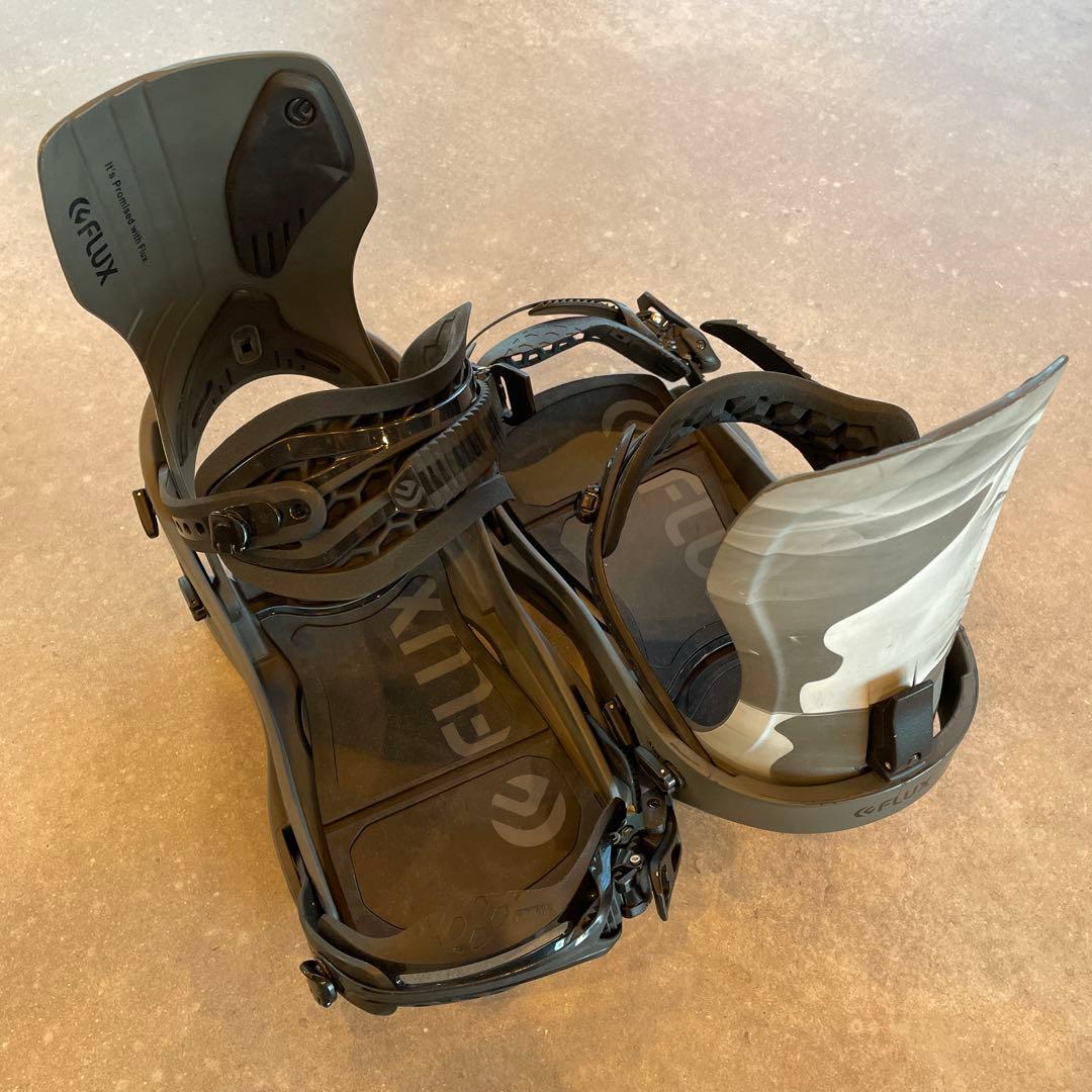 FLUX スノーボードビンディング ブラック/グレー