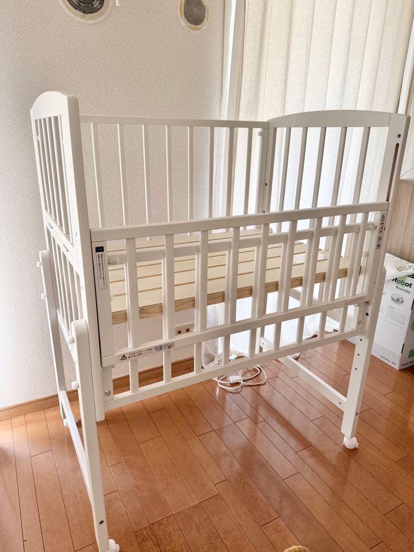 大和屋 yamatoya ミニベビーベッド ノモック　Wオープンハイタイプ