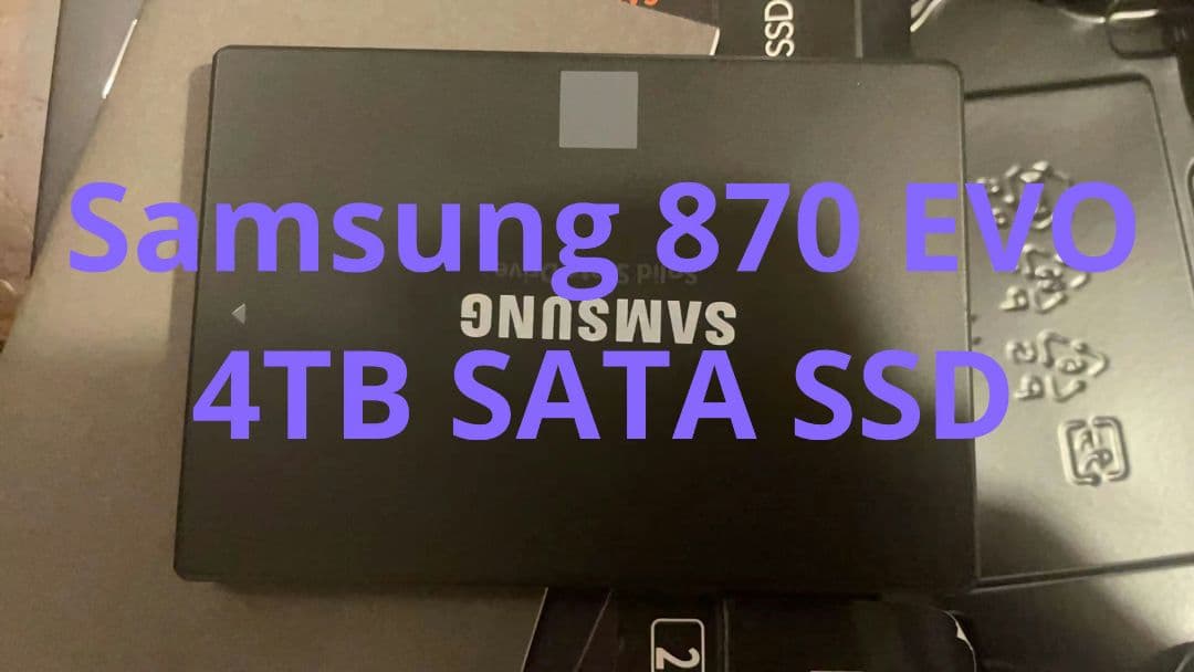 入手困難✨美品Samsung SSD 870 EVO 4TB SATA 2.5