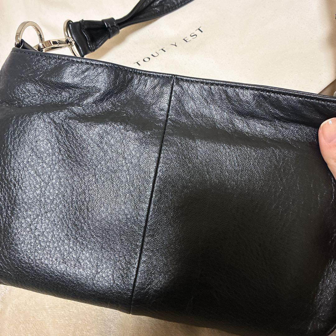 ❤︎TOUTYEST 美品！トゥティエ　ナセルミニバッグ　本革　1点のみ