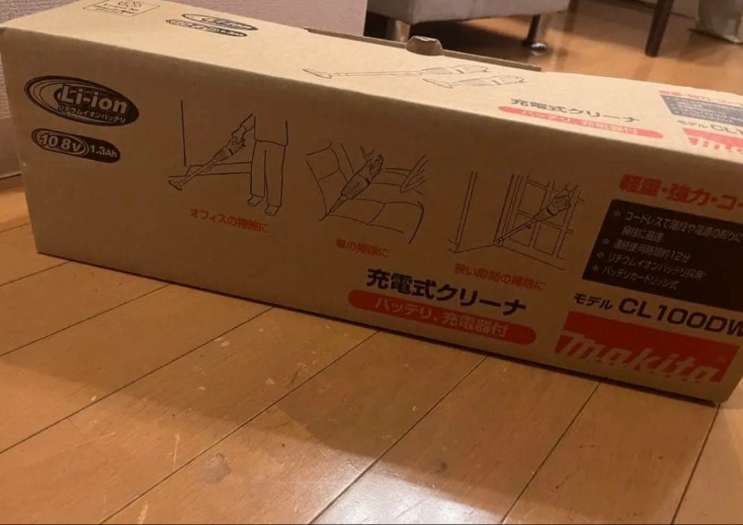 掃除機・クリーナー makita CL100DW