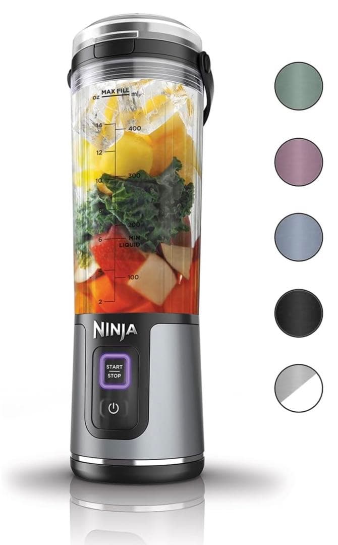 新品未使用Ninja Blastコードレスミキサー ブラックブレンダーshark