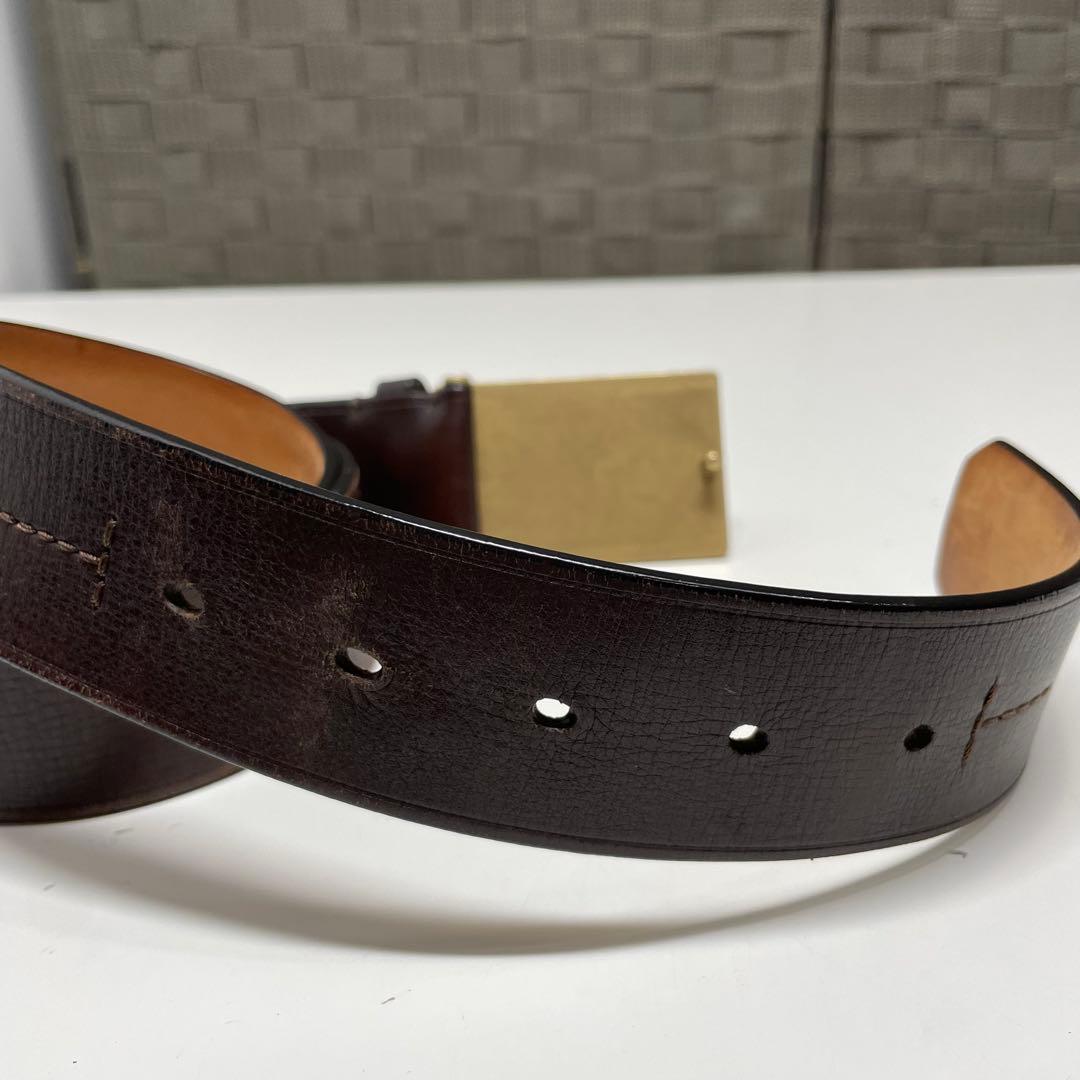 ケ*ン様 LOUIS VUITTON ユタ サンチュール・アヴァントゥール　レザ