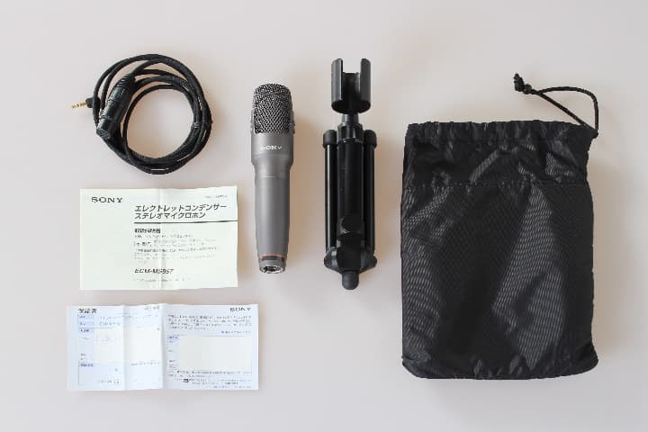 最後の価格　SONY   エレクトレットコンデンサーステレオマイクロホン（新品）