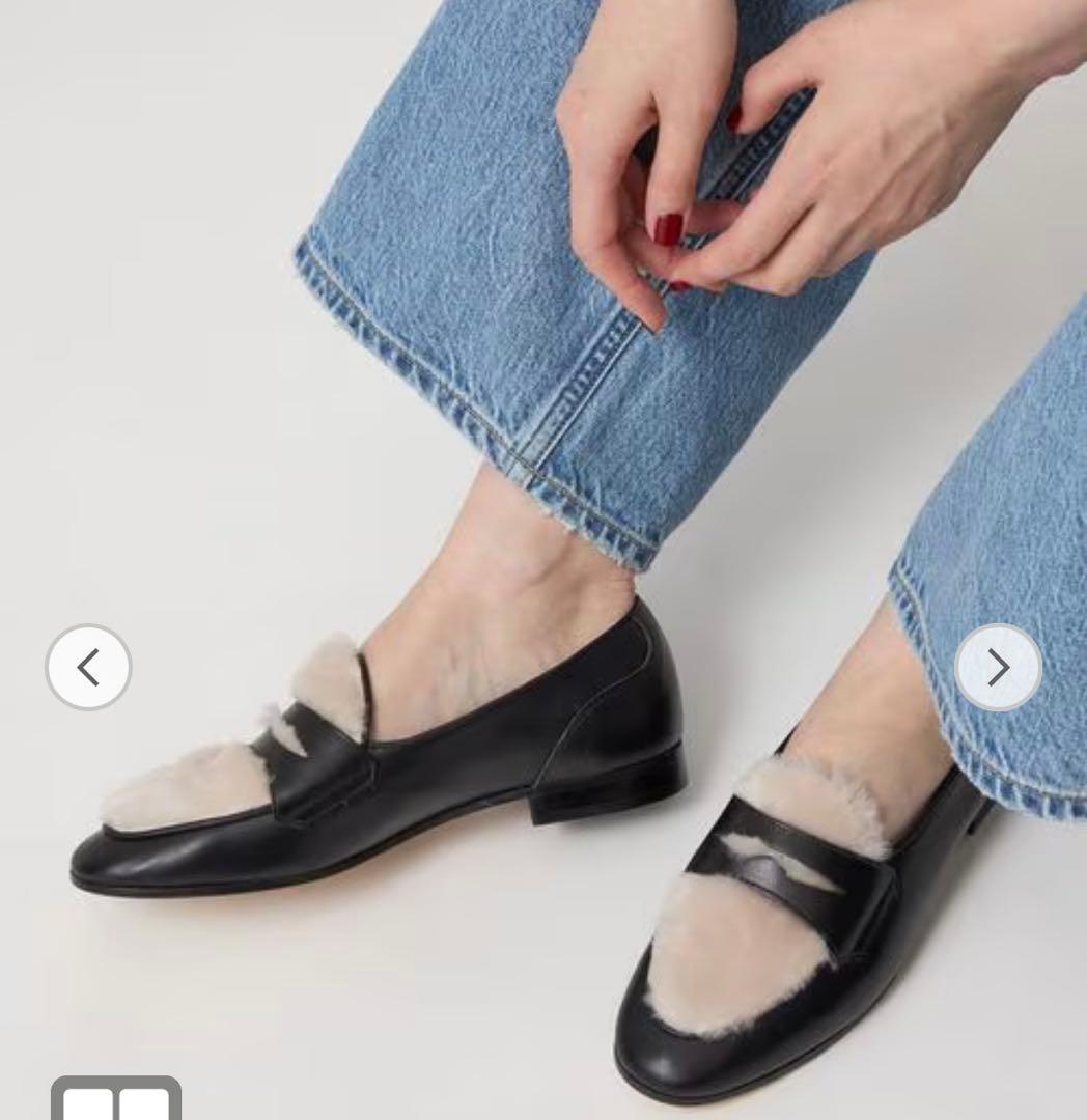 美品　conte コンテ　ローファー　辺見えみり