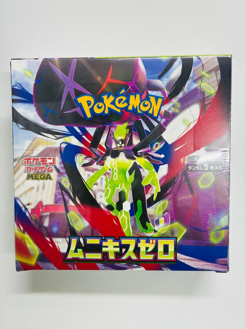 ポケモンカード ムニキスゼロ BOX シュリンク付き