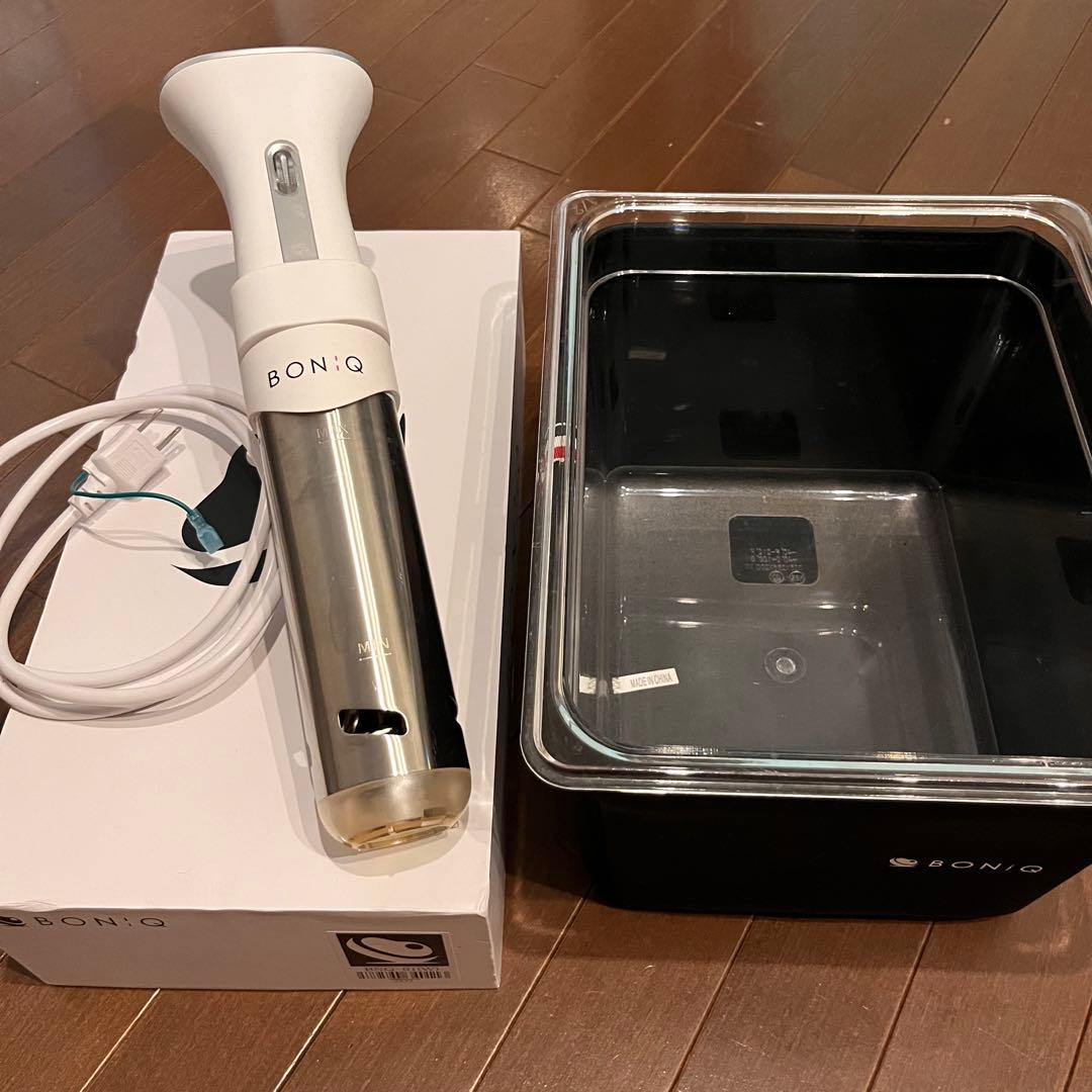 低温調理器 BONIQ コンテナ、保温ジャケット付